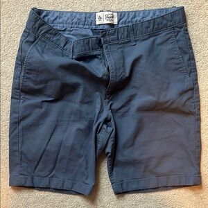 Original Penguin Blue Flat Front Shorts, Rarely worn
